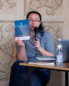 Spotkanie autorskie N. Belczenko, prowadzenie P. Ciucka, 1 lipca 2024, fot. R. Wolak